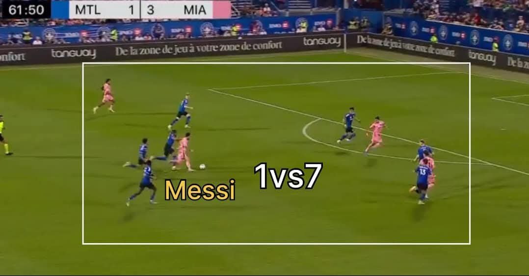 Lionel Messi is really fun