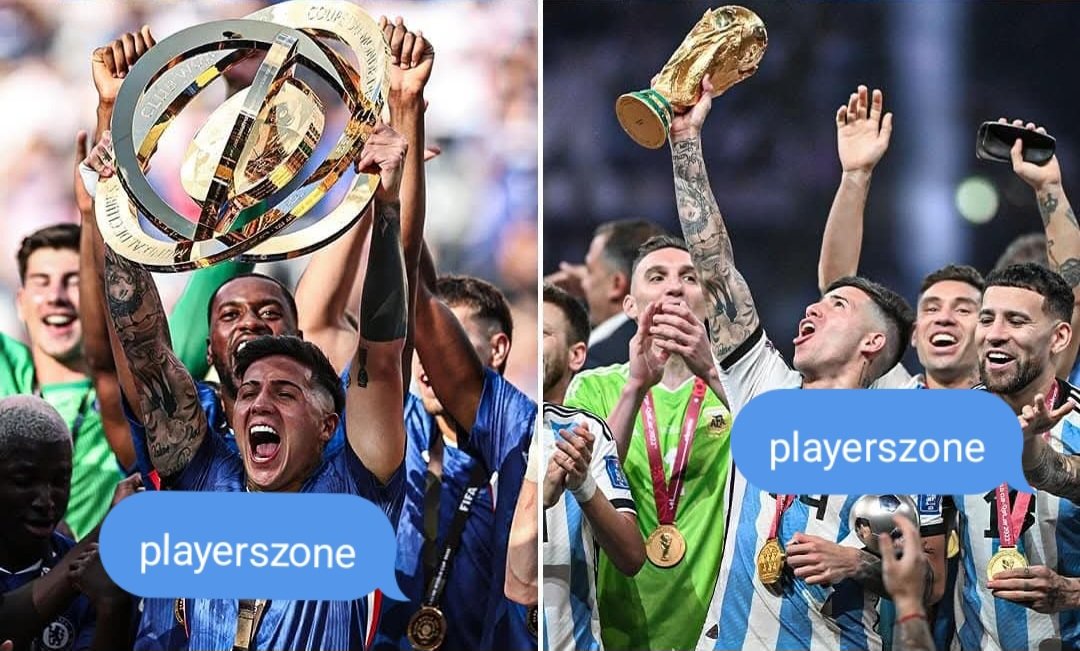 Enzo Fernandez, two-time world champion