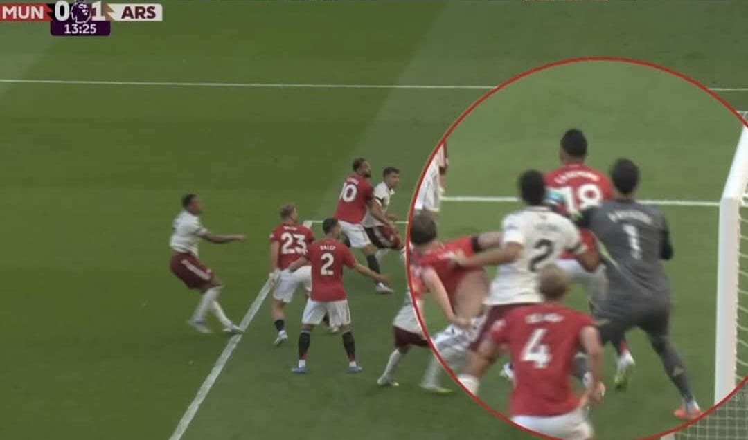 Amorim swept Arteta aside.
