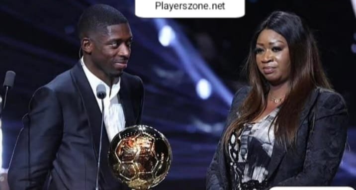 Dembélé's glance at his mother summed it all up.