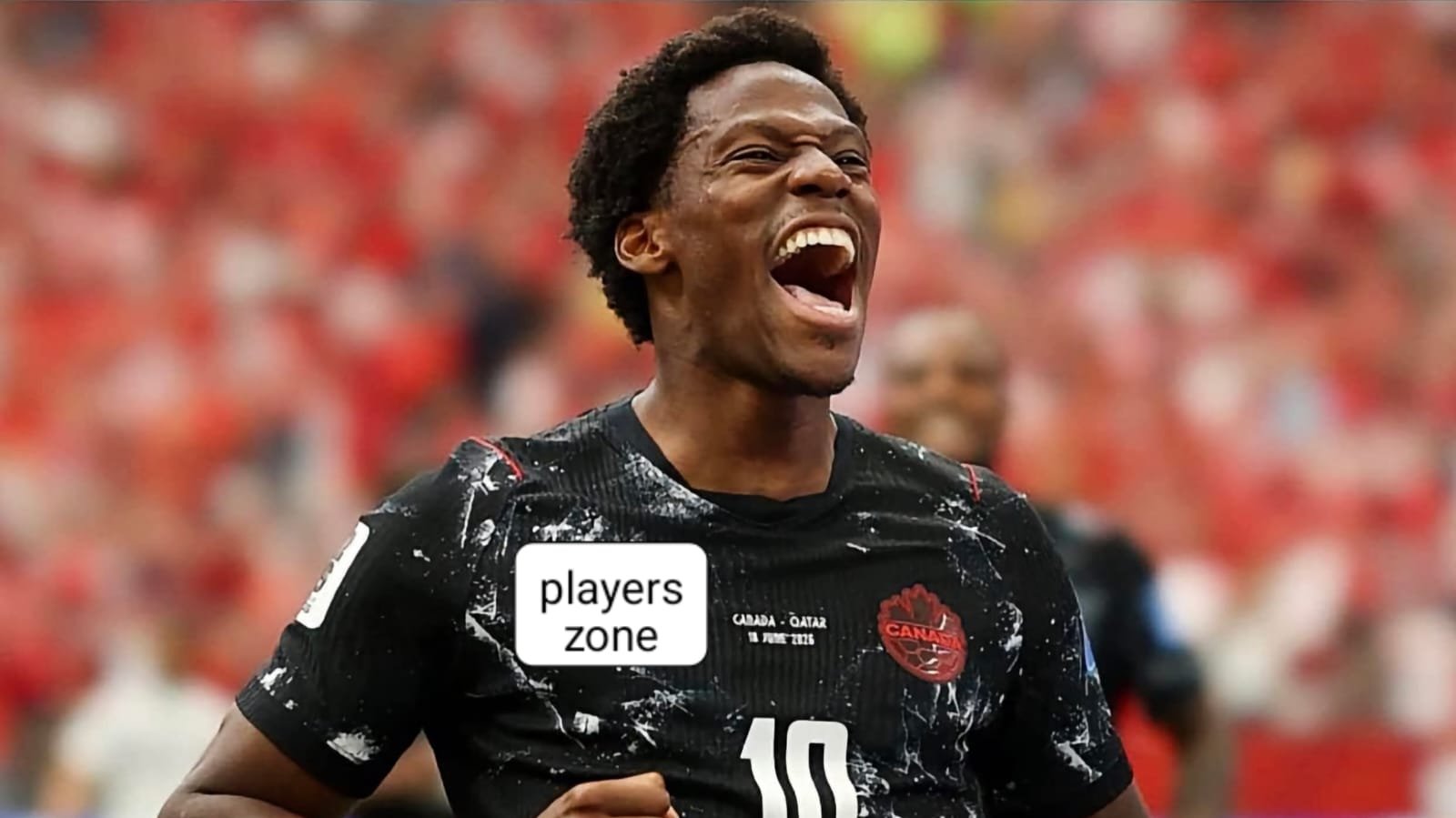 Jonathan David is having the greatest day of his soccer career